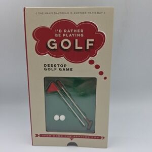 Two's Company Desktop Game in Gift Box, Golf
